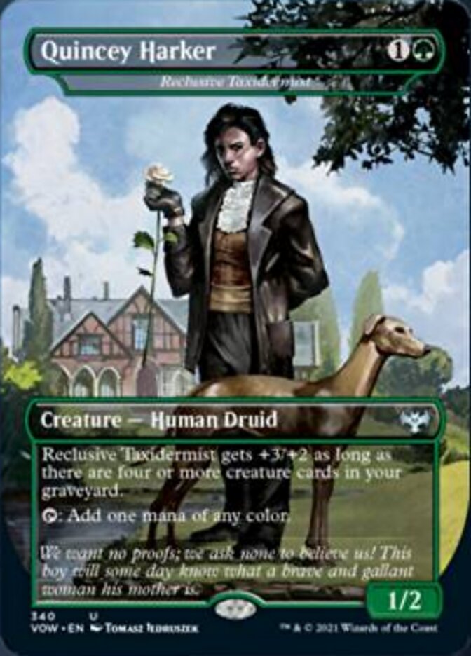 Reclusive Taxidermist - Quincey Harker [Innistrad: Crimson Vow] | Gaming Infinity