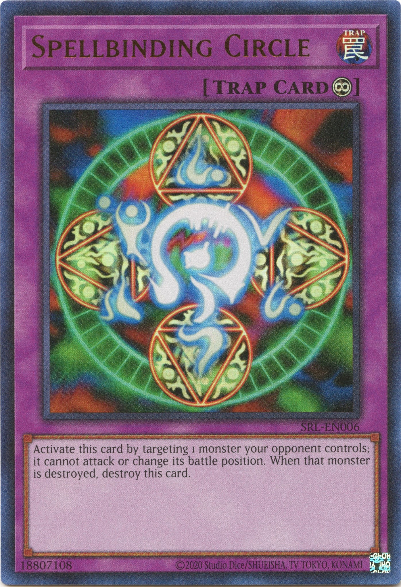 Spellbinding Circle (25th Anniversary) [SRL-EN006] Ultra Rare | Gaming Infinity