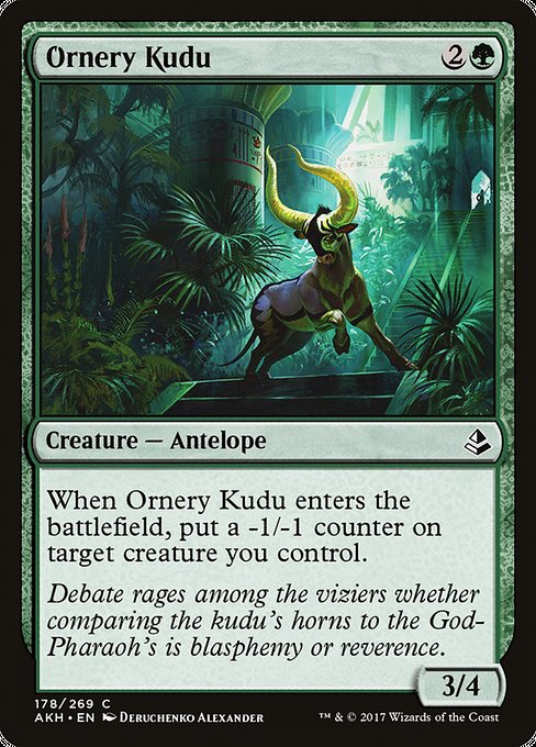 Ornery Kudu [Amonkhet] | Gaming Infinity