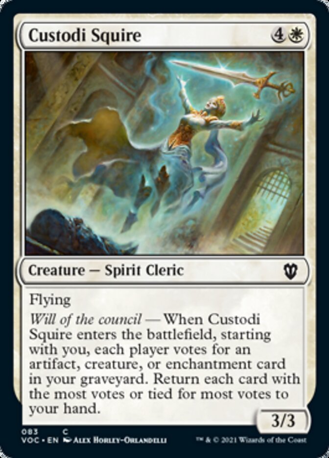 Custodi Squire [Innistrad: Crimson Vow Commander] | Gaming Infinity