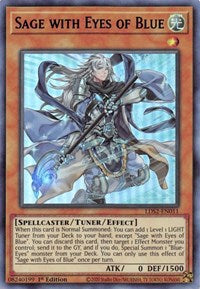 Sage with Eyes of Blue (Blue) [LDS2-EN011] Ultra Rare | Gaming Infinity