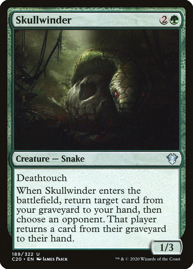 Skullwinder [Commander 2020] | Gaming Infinity