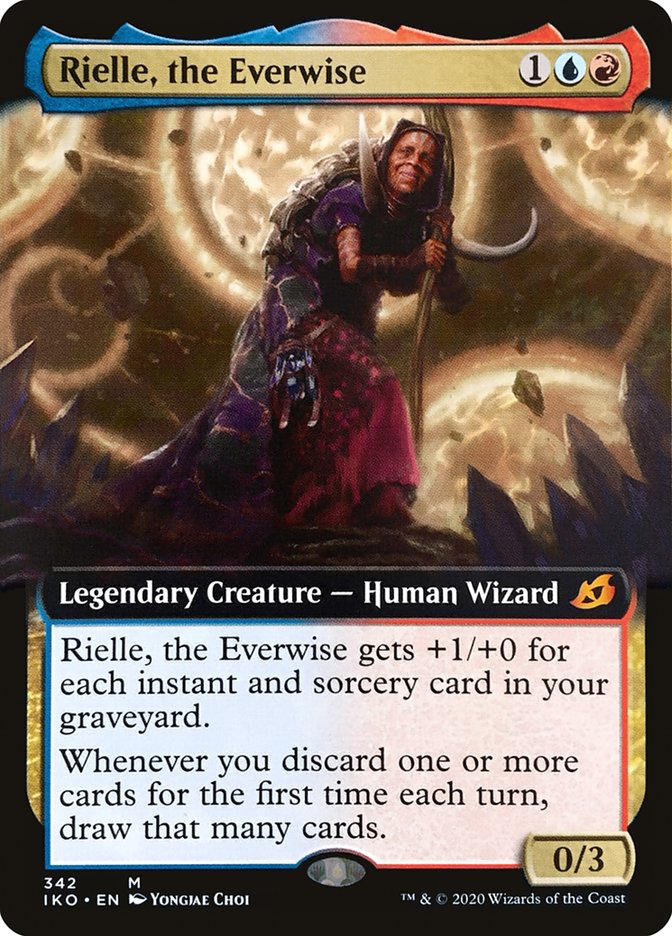 Rielle, the Everwise (Extended Art) [Ikoria: Lair of Behemoths] | Gaming Infinity