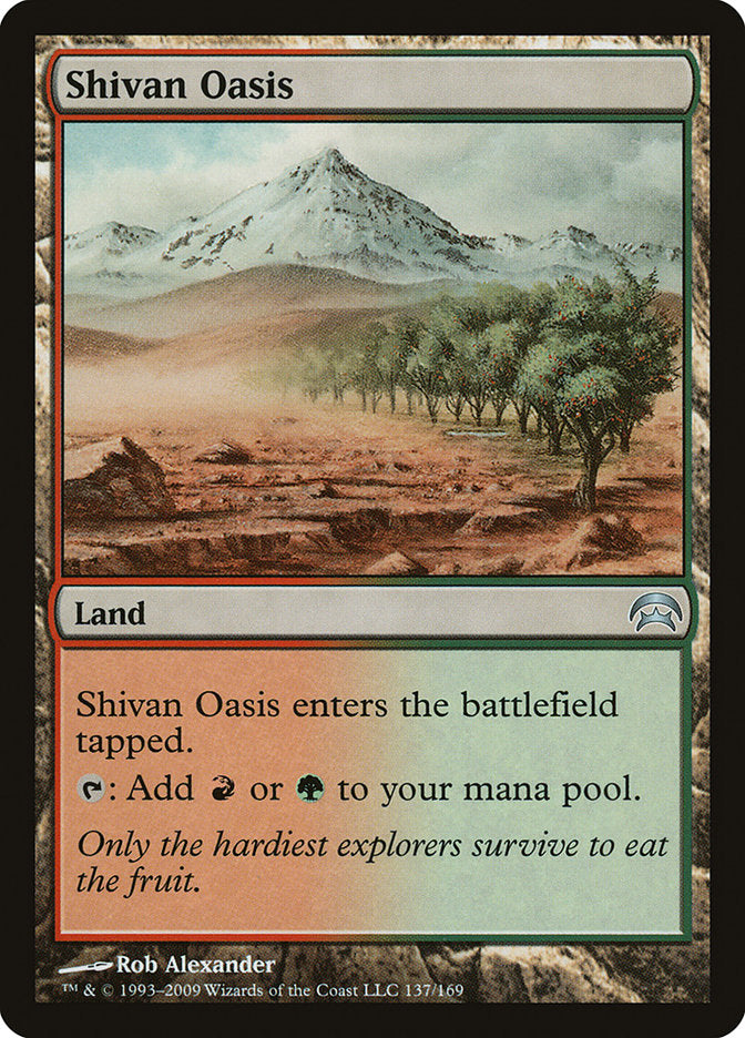 Shivan Oasis [Planechase] | Gaming Infinity