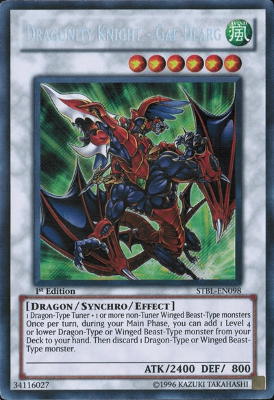 Dragunity Knight - Gae Dearg [STBL-EN098] Secret Rare | Gaming Infinity