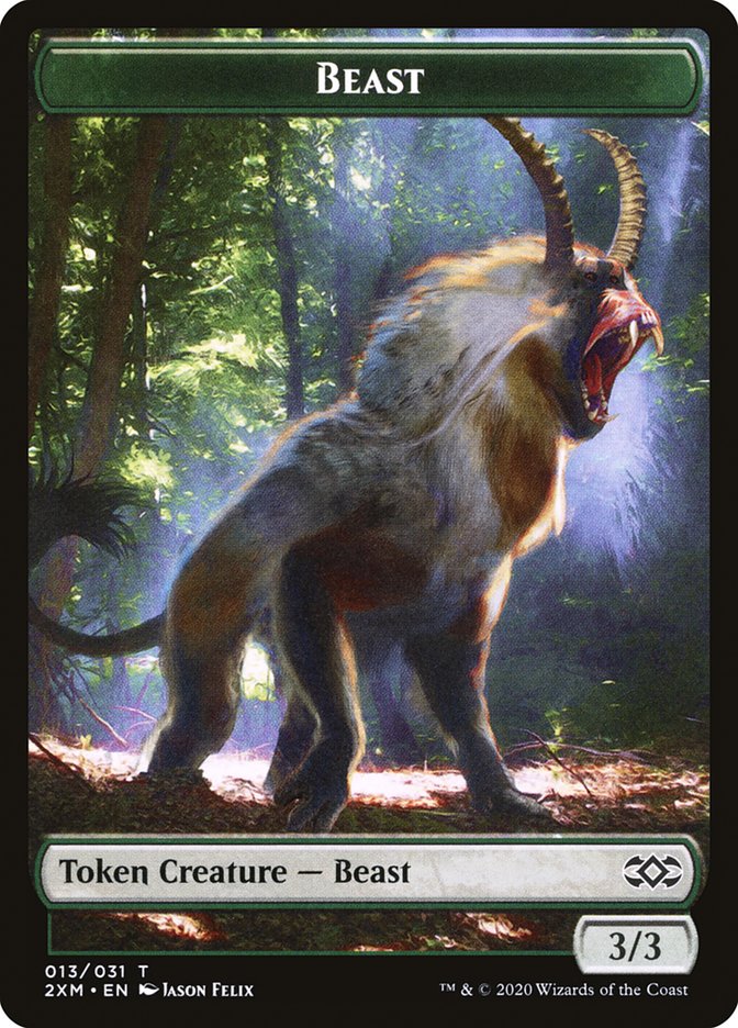 Beast Token [Double Masters] | Gaming Infinity