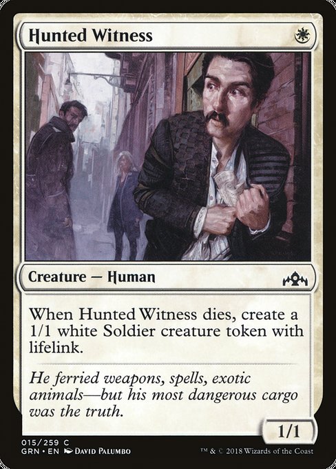 Hunted Witness [Guilds of Ravnica] | Gaming Infinity