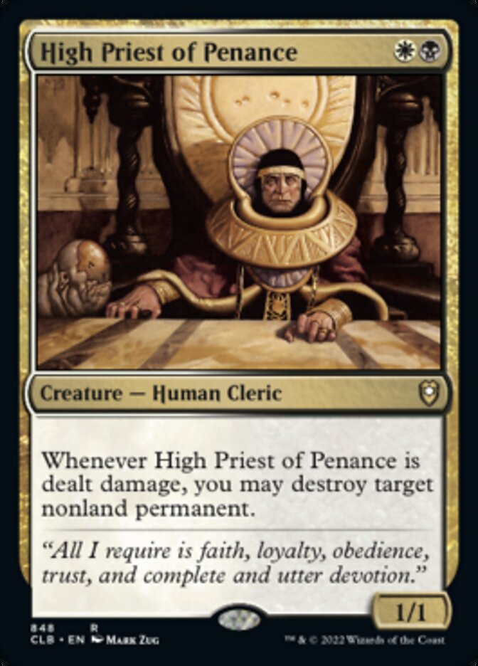 High Priest of Penance [Commander Legends: Battle for Baldur's Gate] | Gaming Infinity