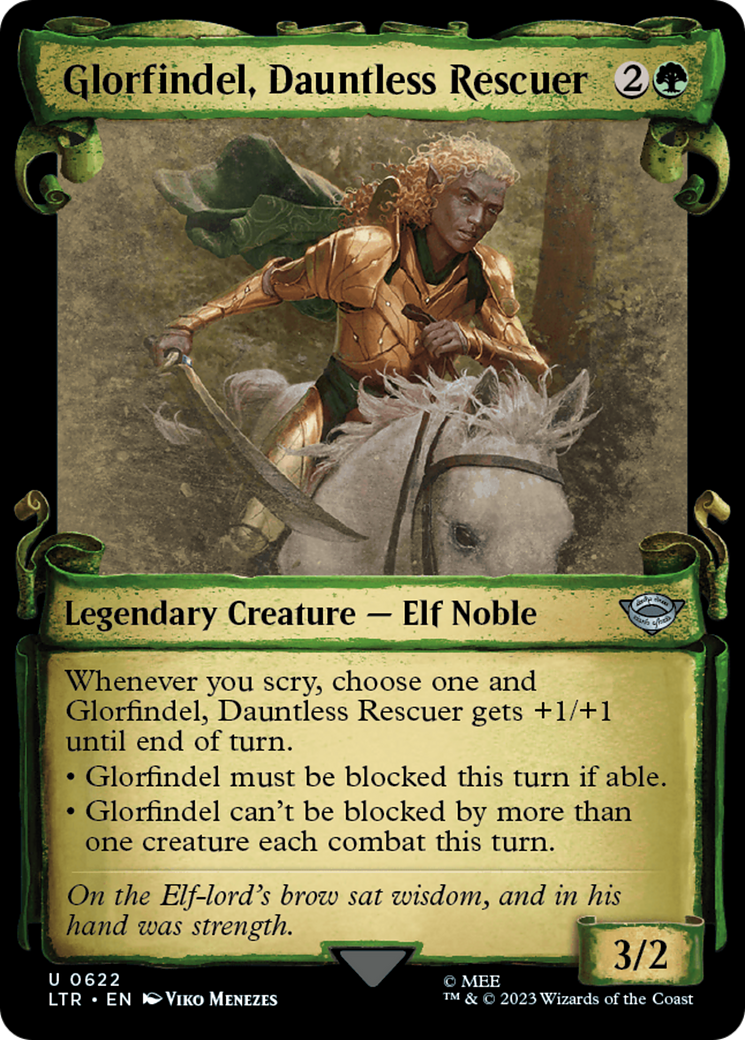 Glorfindel, Dauntless Rescuer [The Lord of the Rings: Tales of Middle-Earth Showcase Scrolls] | Gaming Infinity