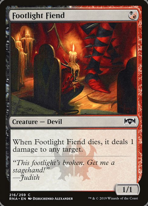 Footlight Fiend [Ravnica Allegiance] | Gaming Infinity