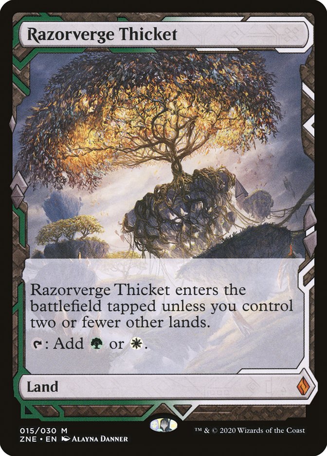 Razorverge Thicket [Zendikar Rising Expeditions] | Gaming Infinity