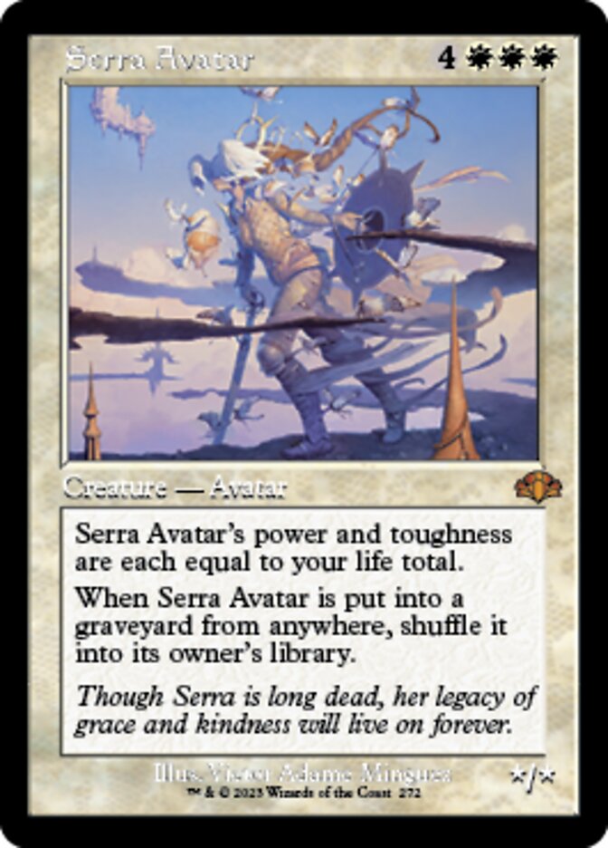 Serra Avatar (Retro) [Dominaria Remastered] | Gaming Infinity