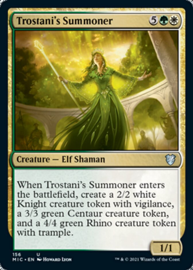 Trostani's Summoner [Innistrad: Midnight Hunt Commander] | Gaming Infinity