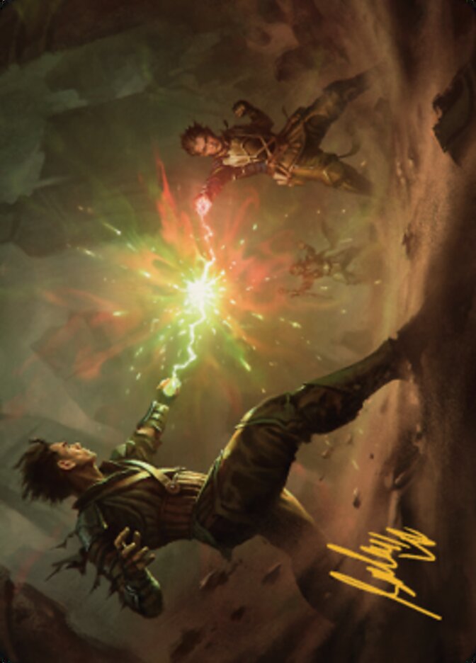 Brotherhood's End Art Card (Gold-Stamped Signature) [The Brothers' War Art Series] | Gaming Infinity