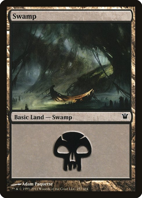 Swamp (257) [Innistrad] | Gaming Infinity