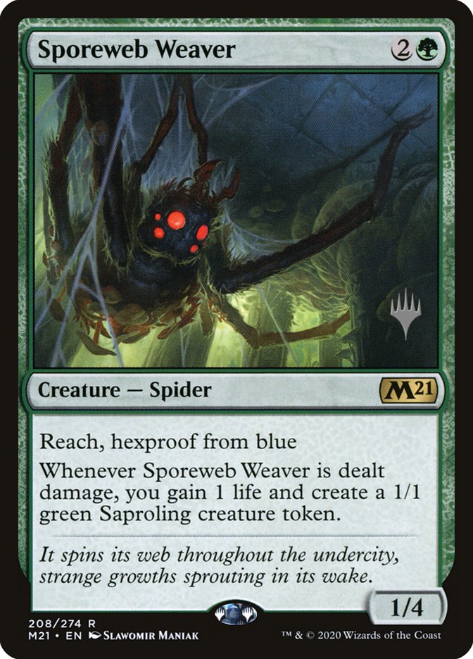 Sporeweb Weaver (Promo Pack) [Core Set 2021 Promos] | Gaming Infinity