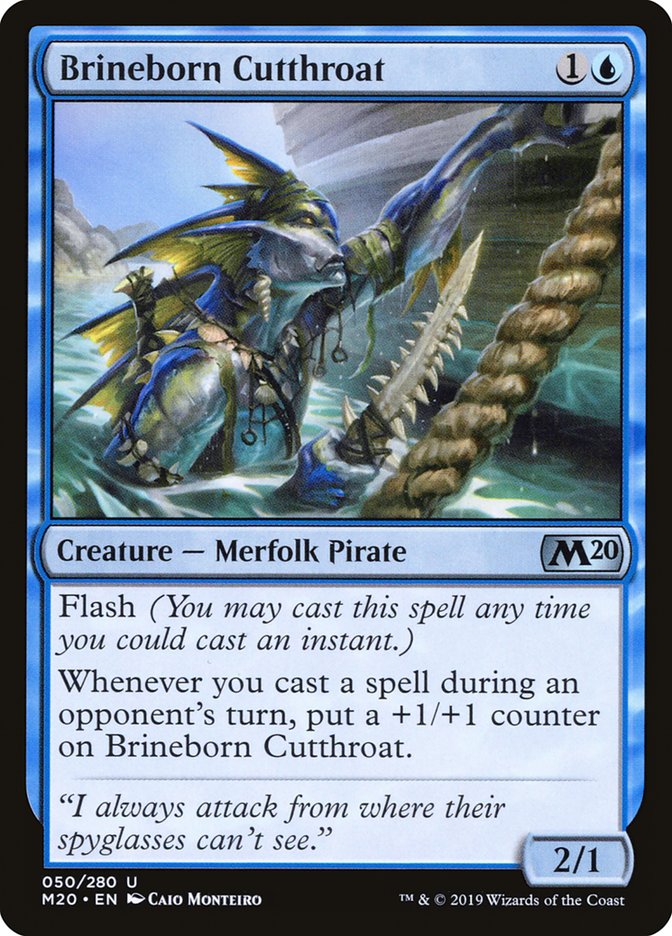 Brineborn Cutthroat [Core Set 2020] | Gaming Infinity