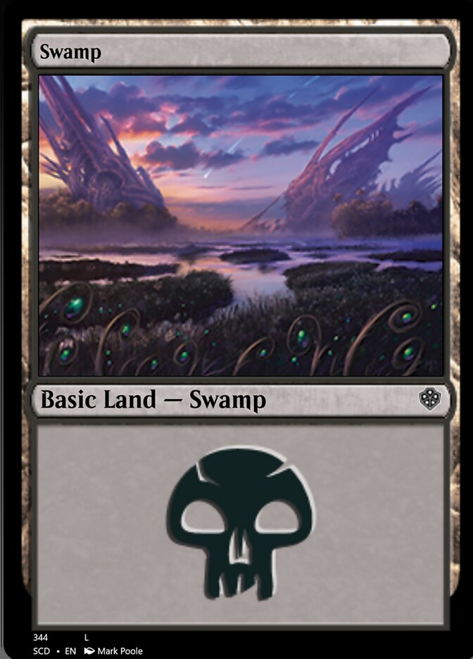 Swamp (344) [Starter Commander Decks] | Gaming Infinity