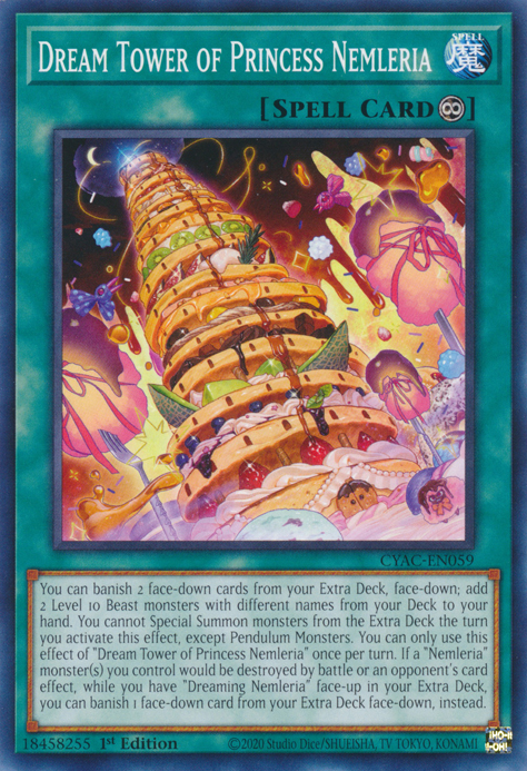 Dream Tower of Princess Nemleria [CYAC-EN059] Common | Gaming Infinity