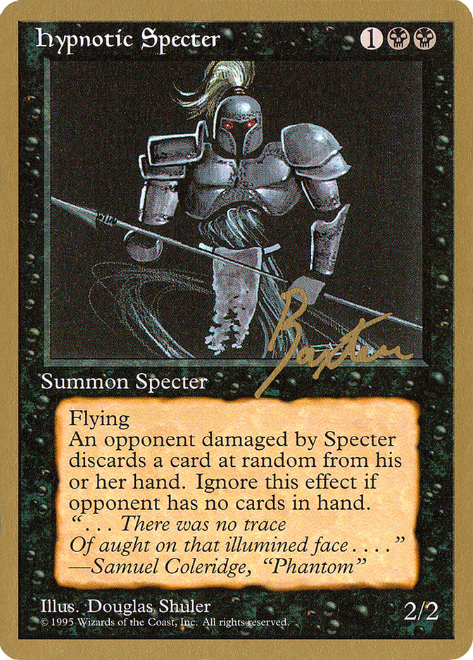 Hypnotic Specter (George Baxter) [Pro Tour Collector Set] | Gaming Infinity