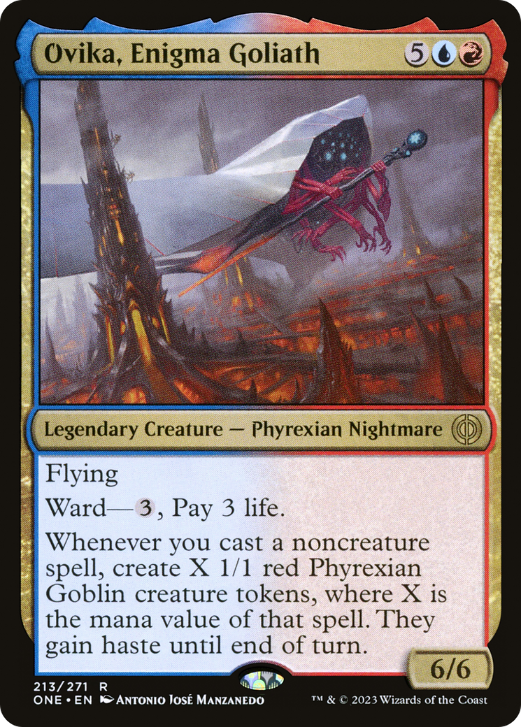 Ovika, Enigma Goliath [Phyrexia: All Will Be One] | Gaming Infinity