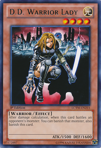 D.D. Warrior Lady [LCYW-EN215] Rare | Gaming Infinity