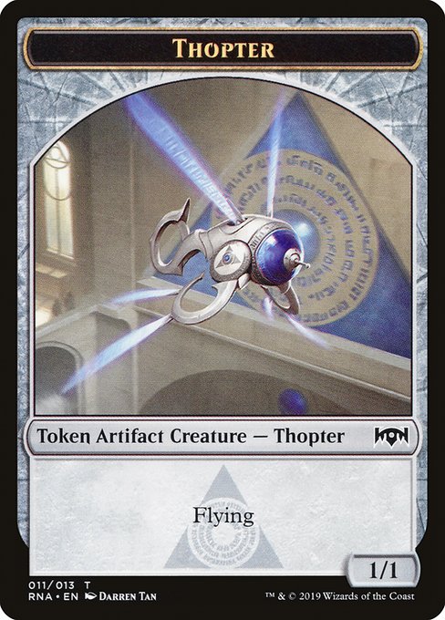 Thopter Token [Ravnica Allegiance Tokens] | Gaming Infinity