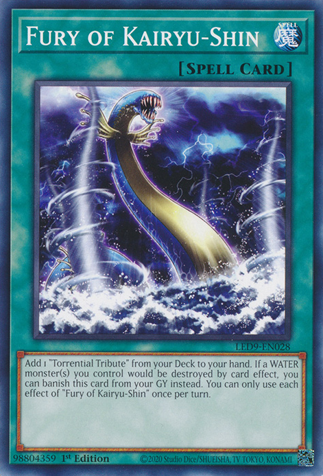Fury of Kairyu-Shin [LED9-EN028] Common | Gaming Infinity
