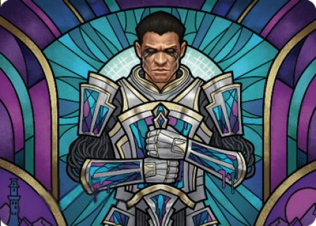 Aron, Benalia's Ruin Art Card [Dominaria United Art Series] | Gaming Infinity