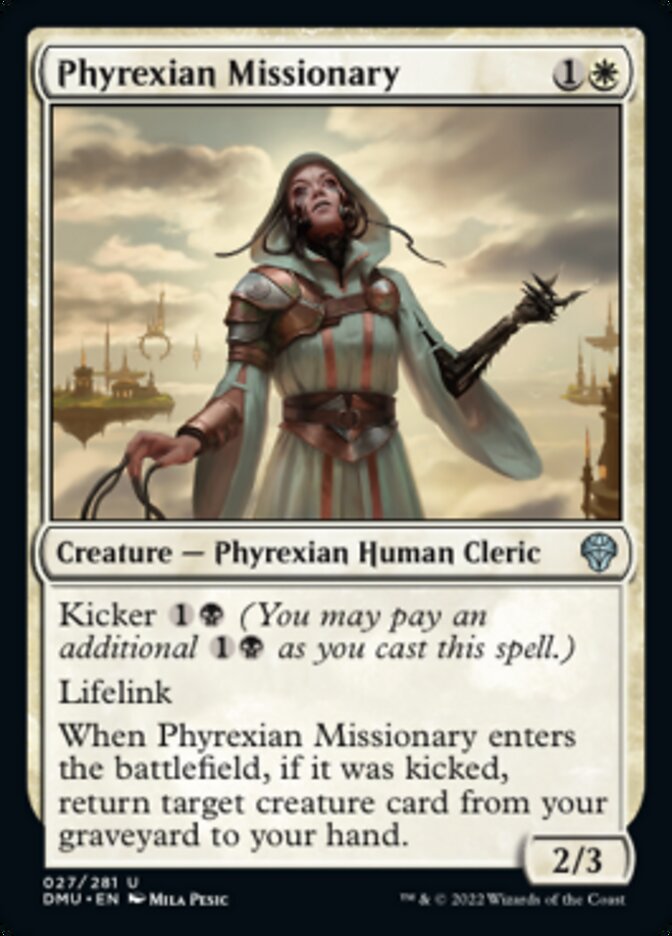 Phyrexian Missionary [Dominaria United] | Gaming Infinity