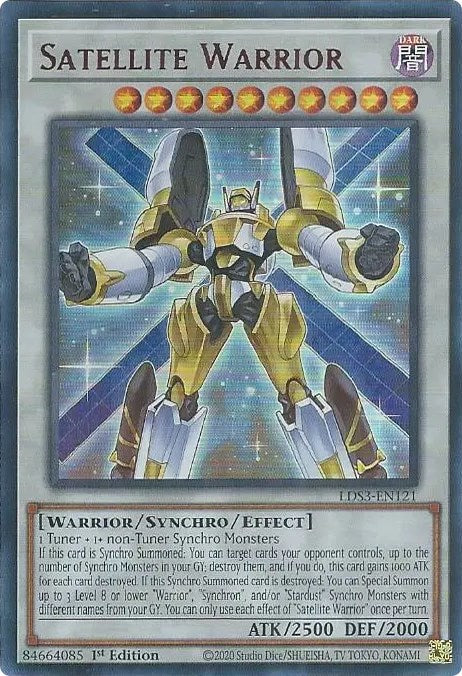 Satellite Warrior (Red) [LDS3-EN121] Ultra Rare | Gaming Infinity