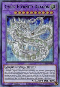 Cyber Eternity Dragon (Green) [LDS2-EN033] Ultra Rare | Gaming Infinity