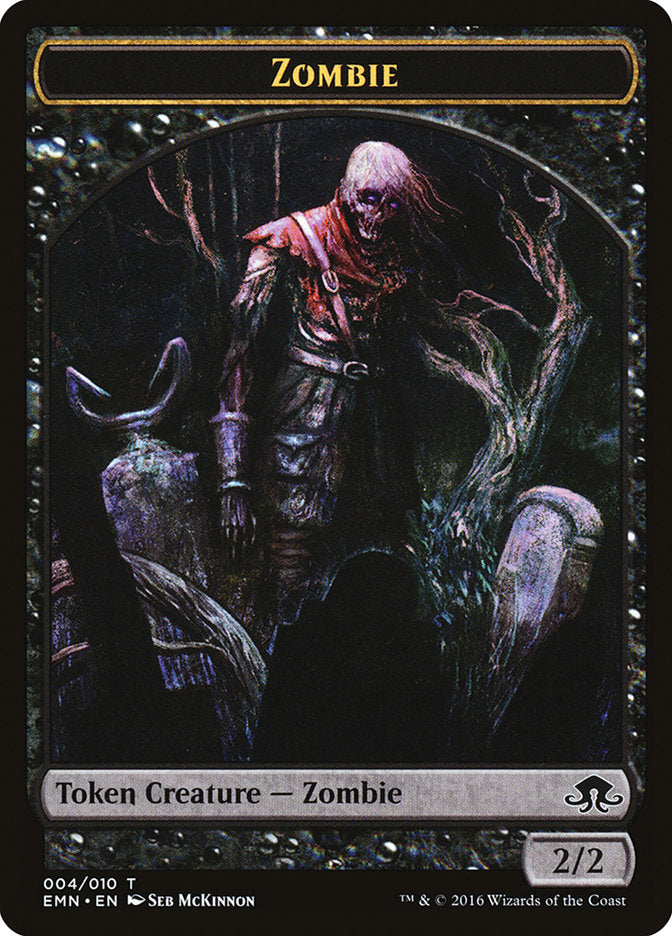 Zombie (004/010) [Eldritch Moon Tokens] | Gaming Infinity