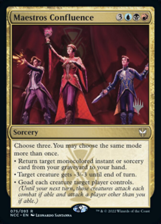 Maestros Confluence (Promo Pack) [Streets of New Capenna Commander Promos] | Gaming Infinity