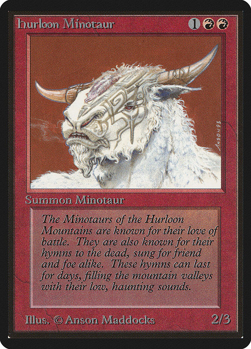 Hurloon Minotaur [Limited Edition Beta] | Gaming Infinity