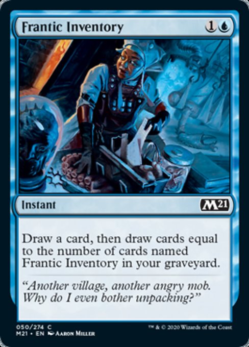 Frantic Inventory [Core Set 2021] | Gaming Infinity