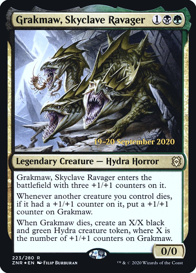 Grakmaw, Skyclave Ravager  [Zendikar Rising Prerelease Promos] | Gaming Infinity