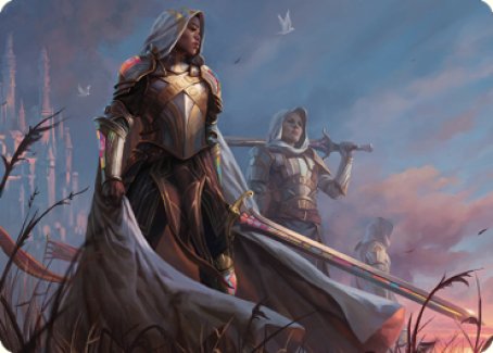 Danitha, Benalia's Hope Art Card [Dominaria United Art Series] | Gaming Infinity