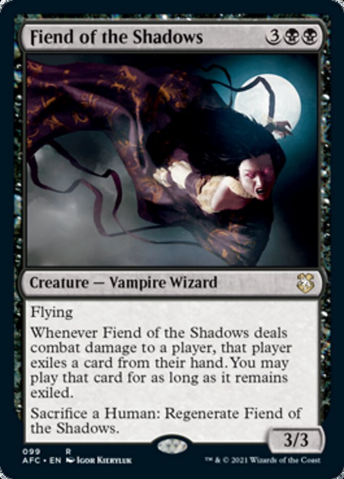 Fiend of the Shadows [Dungeons & Dragons: Adventures in the Forgotten Realms Commander] | Gaming Infinity