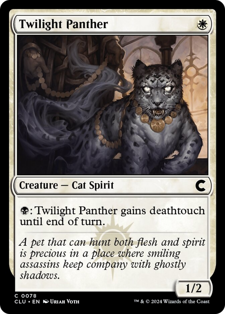 Twilight Panther [Ravnica: Clue Edition] | Gaming Infinity