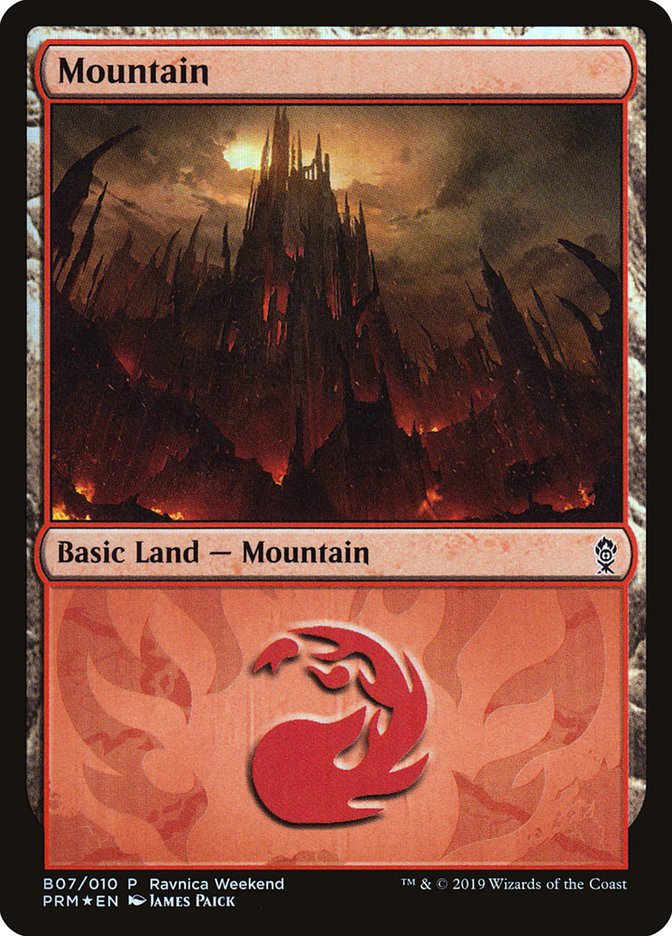 Mountain (B07) [Ravnica Allegiance Guild Kit] | Gaming Infinity