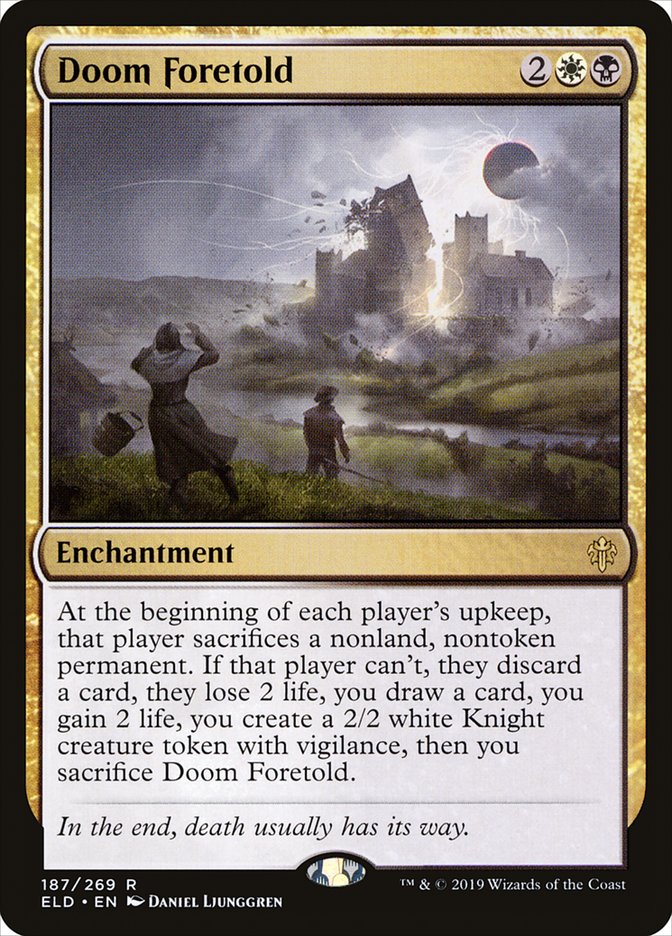Doom Foretold [Throne of Eldraine] | Gaming Infinity