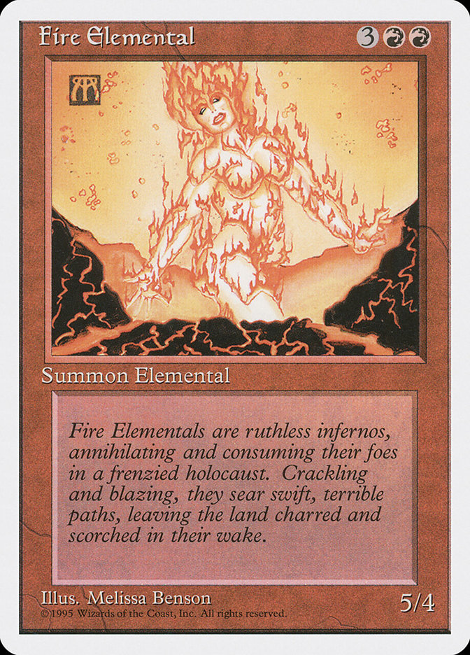 Fire Elemental [Fourth Edition] | Gaming Infinity