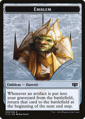 Daretti, Scrap Savant Emblem // Tuktuk the Returned Double-sided Token [Commander 2014 Tokens] | Gaming Infinity