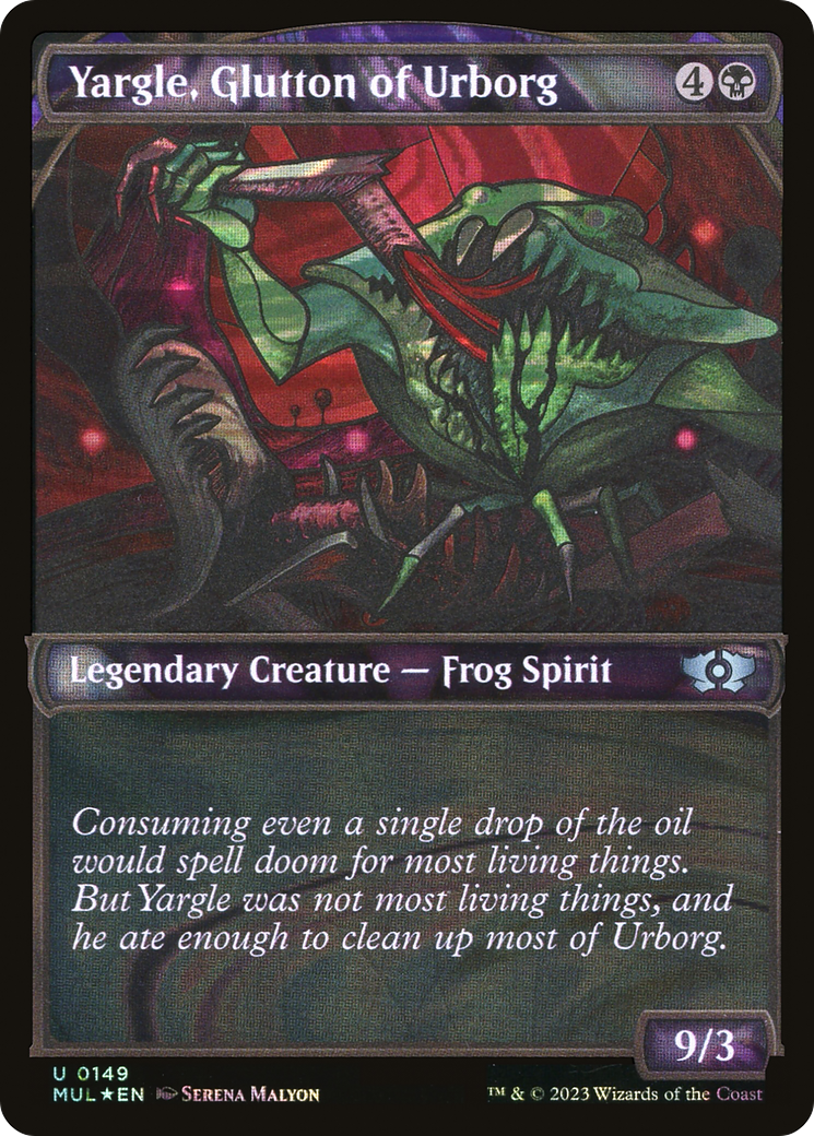 Yargle, Glutton of Urborg (Halo Foil) [Multiverse Legends] | Gaming Infinity