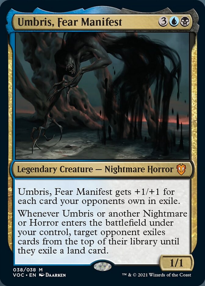 Umbris, Fear Manifest [Innistrad: Crimson Vow Commander] | Gaming Infinity