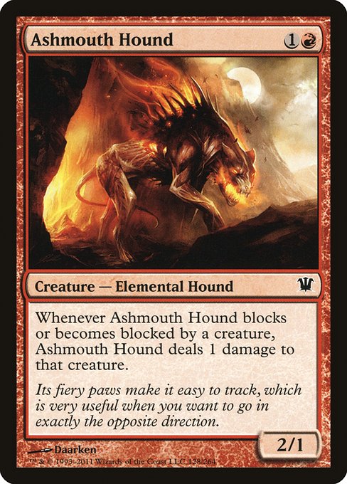 Ashmouth Hound [Innistrad] | Gaming Infinity