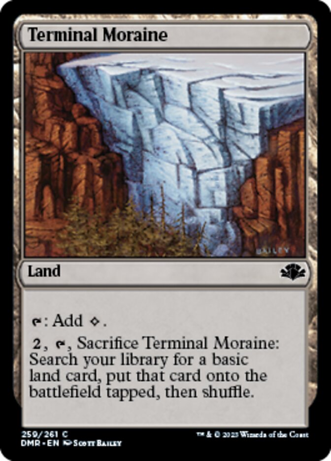 Terminal Moraine [Dominaria Remastered] | Gaming Infinity