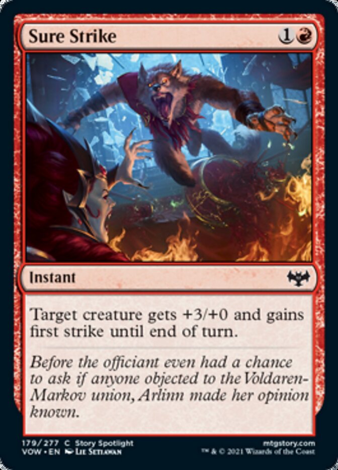 Sure Strike [Innistrad: Crimson Vow] | Gaming Infinity