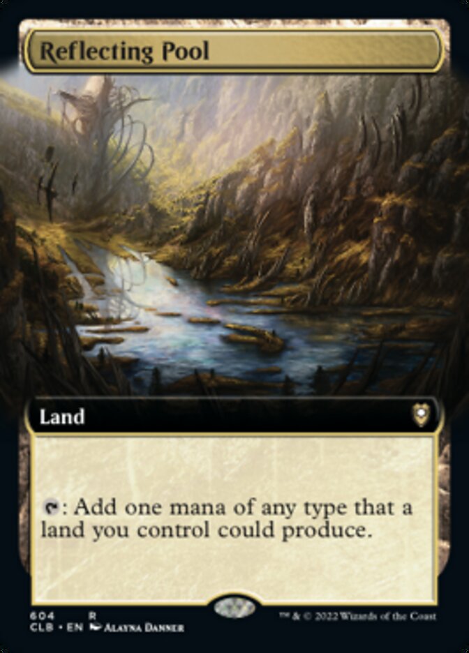 Reflecting Pool (Extended Art) [Commander Legends: Battle for Baldur's Gate] | Gaming Infinity